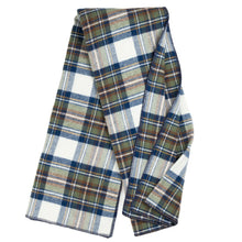Load image into Gallery viewer, Highland Tweeds BIG Throw ~ Muted Blue Stewart ~
