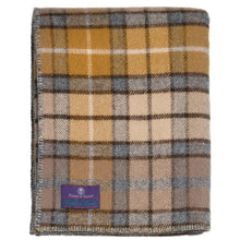Load image into Gallery viewer, Highland Tweeds BIG Throw ~Natural Buchanan ~