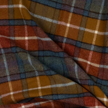 Load image into Gallery viewer, Highland Tweeds Shetland Lambswool Throw (Antique Buchanan)