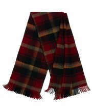 Load image into Gallery viewer, Highland Tweeds Shetland Lambswool Throw (Dark Maple)