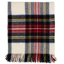Load image into Gallery viewer, Highland Tweeds Shetland Lambswool Throw (Dress Stewart)