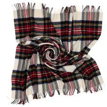 Load image into Gallery viewer, Highland Tweeds Shetland Lambswool Throw (Dress Stewart)