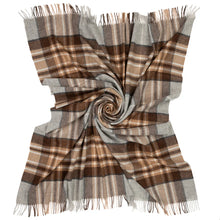 Load image into Gallery viewer, Highland Tweeds Shetland Lambswool Throw (McKellar)