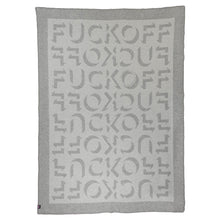 Load image into Gallery viewer, Prince of Scots Merino Wool Fleece Throw ~ Natural Expletive ~