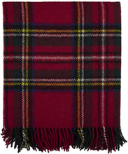 Load image into Gallery viewer, Prince of Scots Highland Tweed Pure New Wool Throw ~ Royal Stewart ~