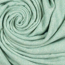 Load image into Gallery viewer, Southampton Home Merino Wool Herringbone Throw (Hedgerow)