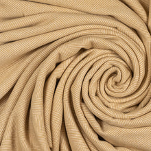 Load image into Gallery viewer, Southampton Home Merino Wool Herringbone Throw (Wheat Tassel)