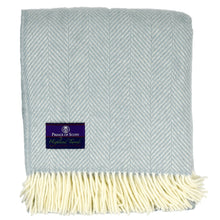 Load image into Gallery viewer, Highland Tweed Herringbone Pure New Wool Throw ~ Robin ~-Throws and Blankets-Prince of Scots-634934466153-K4050030-016-Prince of Scots