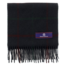 Load image into Gallery viewer, Prince of Scots Heritage Plaid Fringed Merino Wool Scarf (Cumbria Blue)-scarf-Prince of Scots-HScarfW12-810032759919-Prince of Scots
