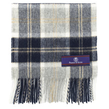 Load image into Gallery viewer, Prince of Scots Heritage Plaid Fringed Merino Wool Scarf (Stirling Silver)-scarf-Prince of Scots-HScarf8701-810032752248-Prince of Scots