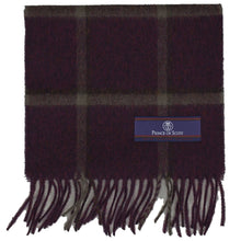 Load image into Gallery viewer, Prince of Scots Heritage Plaid Fringed Merino Wool Scarf (Yorkshire Red)-scarf-HScarf465E4-810032759957-Prince of Scots-Prince of Scots