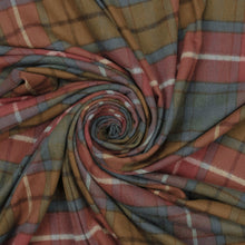 Load image into Gallery viewer, Prince of Scots Highland Tartan Tweed Merino Wool Throw ~ Antique Buchanan~-Throws and Blankets-Prince of Scots-Prince of Scots