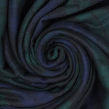 Load image into Gallery viewer, Prince of Scots Highland Tartan Tweed Merino Wool Throw ~ Black Watch ~-Throws and Blankets-Prince of Scots-Prince of Scots