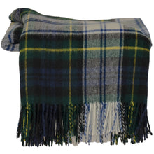 Load image into Gallery viewer, Prince of Scots Highland Tartan Tweed Merino Wool Throw ~ Dress Gordon ~-Throws and Blankets-Prince of Scots-Prince of Scots