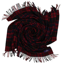 Load image into Gallery viewer, Prince of Scots Highland Tartan Tweed Merino Wool Throw ~ Macdonald ~-Throws and Blankets-Prince of Scots-Prince of Scots