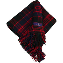 Load image into Gallery viewer, Prince of Scots Highland Tartan Tweed Merino Wool Throw ~ Macdonald ~-Throws and Blankets-Prince of Scots-Prince of Scots