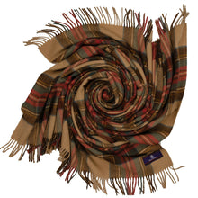 Load image into Gallery viewer, Prince of Scots Highland Tweed Merino Wool Throw ~ Antique Dress Stewart ~-Throws and Blankets-Prince of Scots-00810032750527-J400014-Prince of Scots