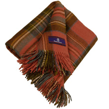Load image into Gallery viewer, Prince of Scots Highland Tweed Merino Wool Throw ~ Antique Royal Stewart ~-Throws and Blankets-Prince of Scots-00810032750657-J400002-Prince of Scots