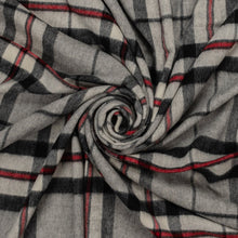 Load image into Gallery viewer, Prince of Scots Highland Tweed Merino Wool Throw ~ Grey Thompson ~-Throws and Blankets-Prince of Scots-00810032750503-J400015-Prince of Scots