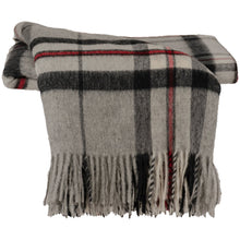 Load image into Gallery viewer, Prince of Scots Highland Tweed Merino Wool Throw ~ Grey Thompson ~-Throws and Blankets-Prince of Scots-00810032750503-J400015-Prince of Scots