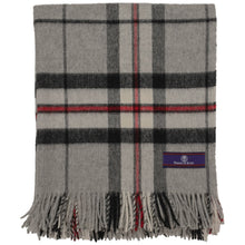 Load image into Gallery viewer, Prince of Scots Highland Tweed Merino Wool Throw ~ Grey Thompson ~-Throws and Blankets-Prince of Scots-00810032750503-J400015-Prince of Scots
