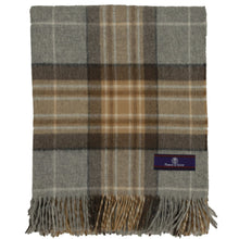 Load image into Gallery viewer, Prince of Scots Highland Tweed Merino Wool Throw ~ McKellar ~-Throws and Blankets-Prince of Scots-00810032750510-J400016-Prince of Scots