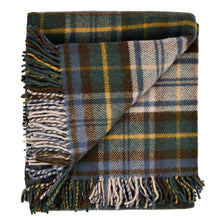 Load image into Gallery viewer, Prince of Scots Highland Tweed New Wool Fluffy Throw ~Antique Dress Gordon ~-Throws and Blankets-Prince of Scots-00810032750336-J4050028-011-Prince of Scots