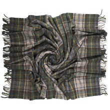 Load image into Gallery viewer, Prince of Scots Highland Tweed New Wool Fluffy Throw ~Antique Dress Gordon ~-Throws and Blankets-Prince of Scots-00810032750336-J4050028-011-Prince of Scots