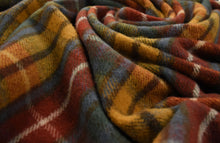 Load image into Gallery viewer, Prince of Scots Highland Tweed Pure New Wool Fluffy Throw ~ Antique Buchanan ~-Throws and Blankets-Prince of Scots-00810032750206-K40050018-006-Prince of Scots