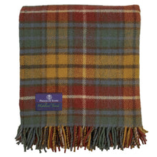 Load image into Gallery viewer, Prince of Scots Highland Tweed Pure New Wool Fluffy Throw ~ Antique Buchanan ~-Throws and Blankets-Prince of Scots-00810032750206-K40050018-006-Prince of Scots