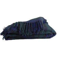 Load image into Gallery viewer, Prince of Scots Highland Tweed Pure New Wool Fluffy Throw ~ Black Watch ~-Throws and Blankets-Prince of Scots-00810032750244-K4050018-001-Prince of Scots