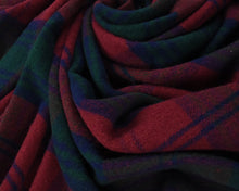 Load image into Gallery viewer, Prince of Scots Highland Tweed Pure New Wool Fluffy Throw ~ Lindsay ~-Throws and Blankets-Prince of Scots-00810032750213-K40050018-005-Prince of Scots
