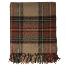 Load image into Gallery viewer, Prince of Scots Highland Tweed Pure New Wool Throw (Antique Dress Stewart)-Throws and Blankets-Prince of Scots-810032752033-J4050028-15-Prince of Scots