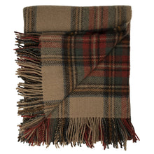 Load image into Gallery viewer, Prince of Scots Highland Tweed Pure New Wool Throw (Antique Dress Stewart)-Throws and Blankets-Prince of Scots-810032752033-J4050028-15-Prince of Scots