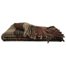 Load image into Gallery viewer, Prince of Scots Highland Tweed Pure New Wool Throw (Antique Dress Stewart)-Throws and Blankets-Prince of Scots-810032752033-J4050028-15-Prince of Scots
