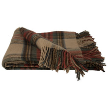 Load image into Gallery viewer, Prince of Scots Highland Tweed Pure New Wool Throw (Antique Dress Stewart)-Throws and Blankets-Prince of Scots-810032752033-J4050028-15-Prince of Scots