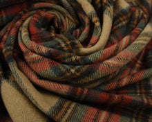 Load image into Gallery viewer, Prince of Scots Highland Tweed Pure New Wool Throw (Antique Dress Stewart)-Throws and Blankets-Prince of Scots-810032752033-J4050028-15-Prince of Scots