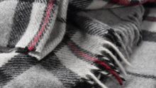 Load image into Gallery viewer, Prince of Scots Highland Tweed Pure New Wool Throw (Grey Thompson)-Throws and Blankets-Prince of Scots-810032752057-J4050028-005-Prince of Scots