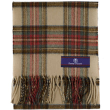 Load image into Gallery viewer, Prince of Scots Merino Lambswool Tartan Scarf (Antique Dress Stewart)-Gifts-Prince of Scots-00810032751432-PrinceScarf15-Prince of Scots