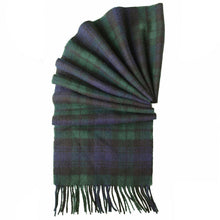 Load image into Gallery viewer, Prince of Scots Merino Lambswool Tartan Scarf (Black Watch)-Gifts-Prince of Scots-00810032750701-PrinceScarf02-Prince of Scots