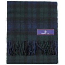 Load image into Gallery viewer, Prince of Scots Merino Lambswool Tartan Scarf (Black Watch)-Gifts-Prince of Scots-00810032750701-PrinceScarf02-Prince of Scots