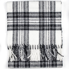 Load image into Gallery viewer, Prince of Scots Merino Lambswool Tartan Scarf (Dress Grey Stewart)-Gifts-Prince of Scots-00810032750756-PrinceScarf09-Prince of Scots
