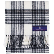 Load image into Gallery viewer, Prince of Scots Merino Lambswool Tartan Scarf (Dress Grey Stewart)-Gifts-Prince of Scots-00810032750756-PrinceScarf09-Prince of Scots