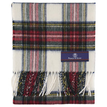 Load image into Gallery viewer, Prince of Scots Merino Lambswool Tartan Scarf (Dress Stewart)-Gifts-Prince of Scots-00810032750671-PrinceScarf14-Prince of Scots