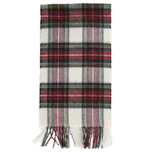 Load image into Gallery viewer, Prince of Scots Merino Lambswool Tartan Scarf (Dress Stewart)-Gifts-Prince of Scots-00810032750671-PrinceScarf14-Prince of Scots