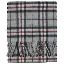 Load image into Gallery viewer, Prince of Scots Merino Lambswool Tartan Scarf (Grey Thompson)-Gifts-Prince of Scots-00810032750787-PrinceScarf07-Prince of Scots
