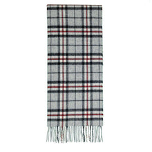 Load image into Gallery viewer, Prince of Scots Merino Lambswool Tartan Scarf (Grey Thompson)-Gifts-Prince of Scots-00810032750787-PrinceScarf07-Prince of Scots