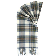 Load image into Gallery viewer, Prince of Scots Merino Lambswool Tartan Scarf (Muted Blue Dress Stewart)-Gifts-Prince of Scots-00810032751425-PrinceScarf17-Prince of Scots