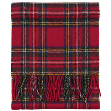 Load image into Gallery viewer, Prince of Scots Merino Lambswool Tartan Scarf (Royal Stewart)-Gifts-Prince of Scots-00810032750794-PrinceScarf06-Prince of Scots