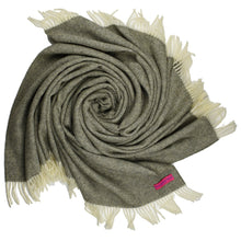 Load image into Gallery viewer, Southampton Home Wool Herringbone Throw (Estate Grey)-Throws and Blankets-Prince of Scots-810032750916-Q028001-03-Prince of Scots